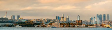 Beautiful sunset view of Istanbul, Turkey