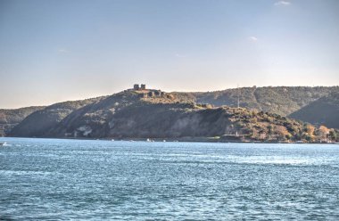 Beautiful view of Istanbul from boat, Turkey