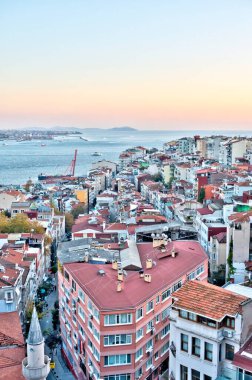 Sunset view of Istanbul, Turkey