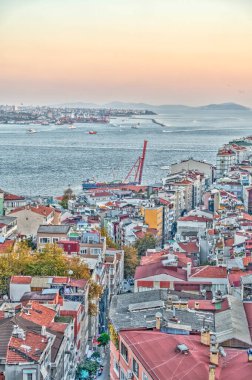 Sunset view of Istanbul, Turkey