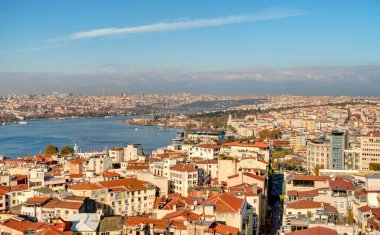 Sunset over the Bosphorus, Istanbul, Turkey