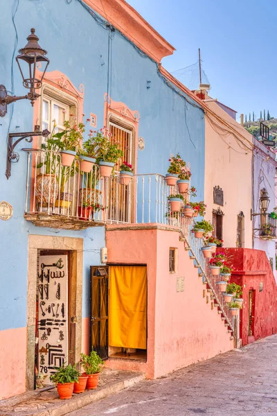 Guanajuato Mexico January 2022 Historical Center Sunny Weather — Fotografia de Stock