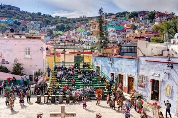 Guanajuato Mexico January 2022 Historical Center Sunny Weather — Stock Fotó