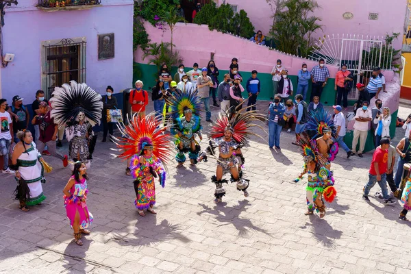Гуанахуато Мексика Январь 2022 Года Исторический Центр Солнечную Погоду — стоковое фото