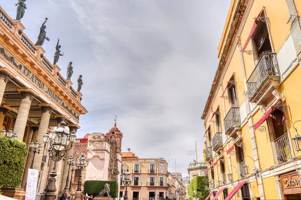 Guanajuato Mexico January 2022 Historical Center Sunny Weather — Foto Stock