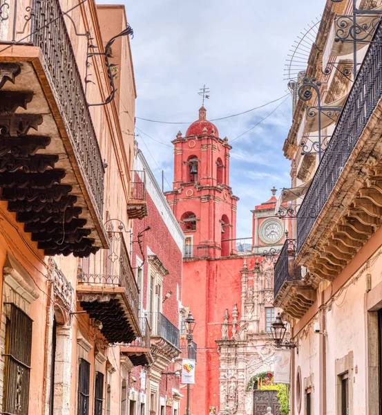 Guanajuato Mexico January 2022 Historical Center Sunny Weather —  Fotos de Stock