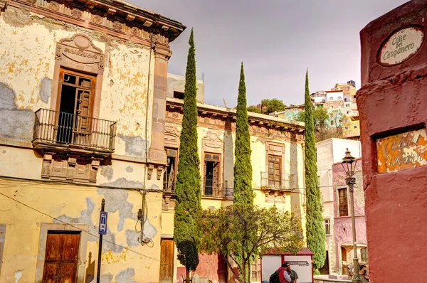 Guanajuato Mexico January 2022 Historical Center Sunny Weather — Fotografia de Stock