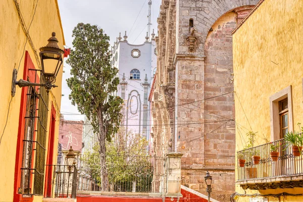 Guanajuato Mexico January 2022 Historical Center Sunny Weather — Foto Stock