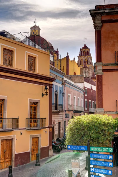 Guanajuato Mexico January 2022 Historical Center Sunny Weather — Stok fotoğraf