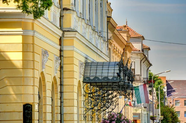 Hodmezovasarhely Hungary May 2022 Historical Center Sunny Weather — Fotografia de Stock