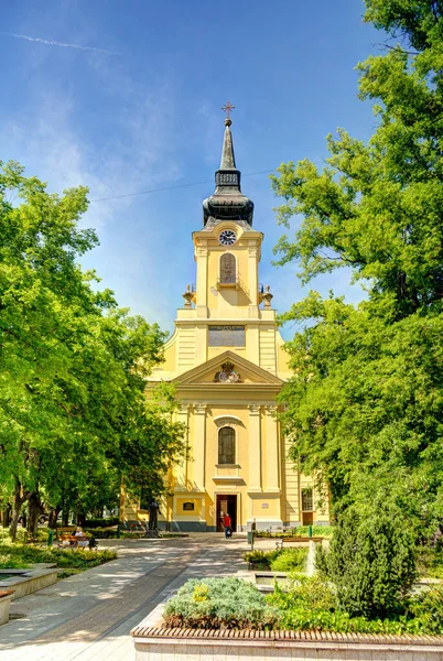 Hodmezovasarhely Hungary May 2022 Historical Center Sunny Weather — Stockfoto