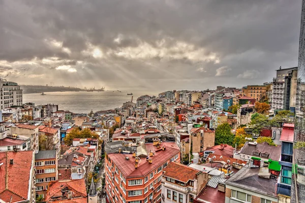Sunlight Bosphorus Istanbul Turkey — Foto de Stock