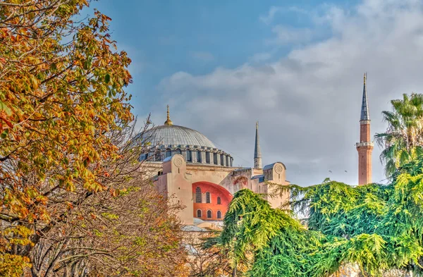 Istanbul Turkey November 2020 Hagia Sophia Church — Stock fotografie