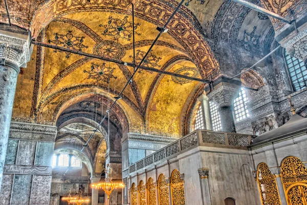 Interior Hagia Sophia Mosque July 2011 Turkey Istanbul — Stock fotografie