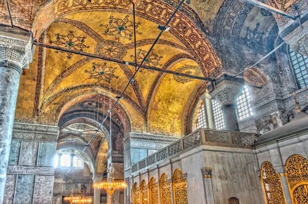 Interior Hagia Sophia Mosque July 2011 Turkey Istanbul — Stok fotoğraf