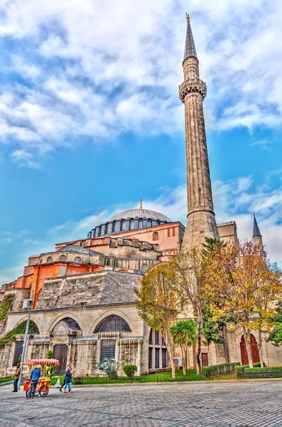 Istanbul Turkey November 2020 Hagia Sophia Mosque — Fotografia de Stock