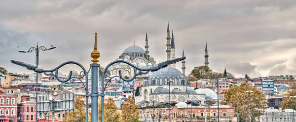 Istanbul Turkey July 2019 View Blue Mosque Evening — Stockfoto