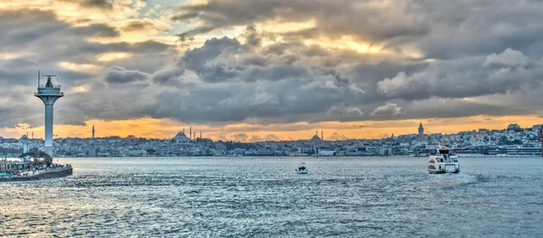 Gyönyörű Kilátás Isztambul Törökország — Stock Fotó
