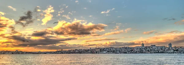 Beautiful Sunset View Istanbul Turkey — Stock Fotó