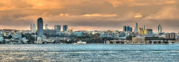 Beautiful Sunset View Istanbul Turkey — Stok fotoğraf