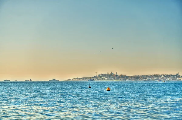 Beautiful View Istanbul Boat Turkey — Stock fotografie