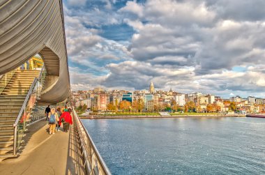 Clouds over the Bosphorus, Istanbul, Turkey