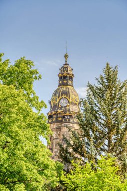 Kosice, Slovakia - May 2022 : Historical center in sunny weather, HDR Image