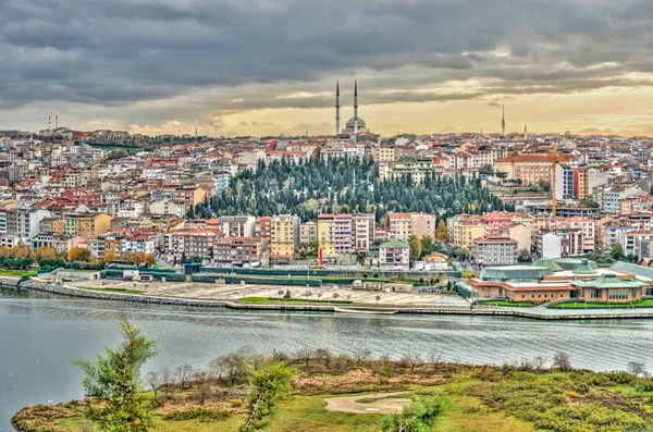 Beautiful View Istanbul Turkey — стоковое фото