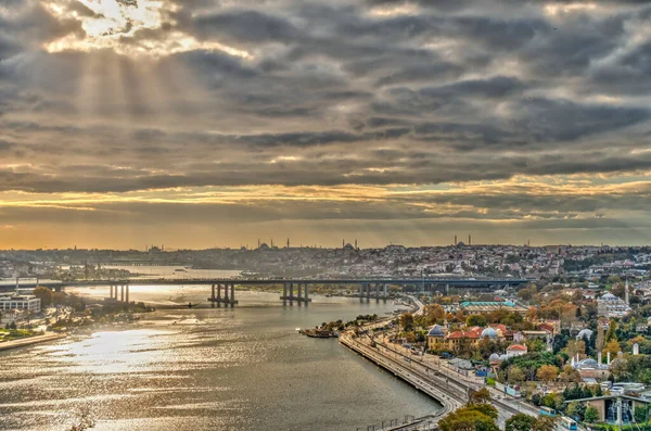 Piękny Widok Istambuł Turcja — Zdjęcie stockowe