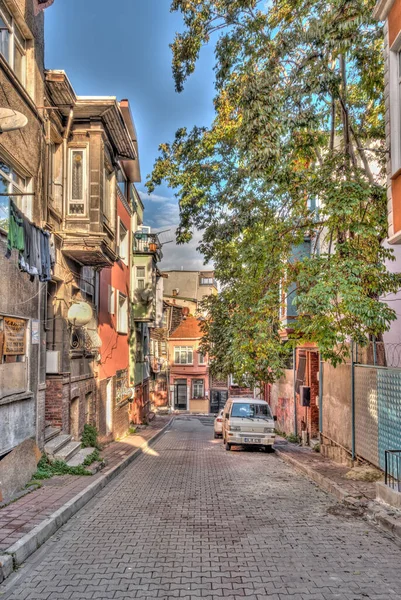 Istanbul Turkey November 2020 Balat Neighborhood Autumn — Stock Photo, Image