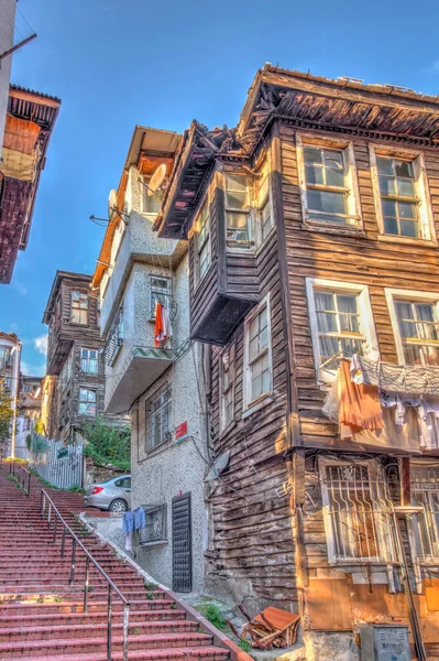 Istanbul Turkey November 2020 Balat Neighborhood Autumn — Fotografia de Stock