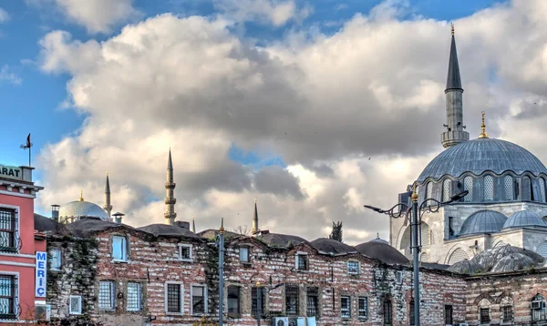 Widok Meczet Sulejmana Istanbul Turcja — Zdjęcie stockowe