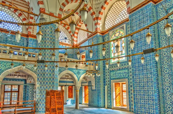 Istanbul Turkey July 2019 Interior Istanbul Yeni Cami New Mosque — 스톡 사진