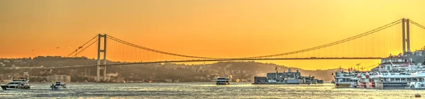 Beautiful Sunset View Istanbul Turkey — Stockfoto
