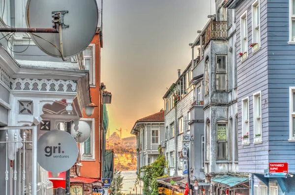 Istanbul Turkey November 2020 Arnavutkoy District Istanbul — Foto de Stock