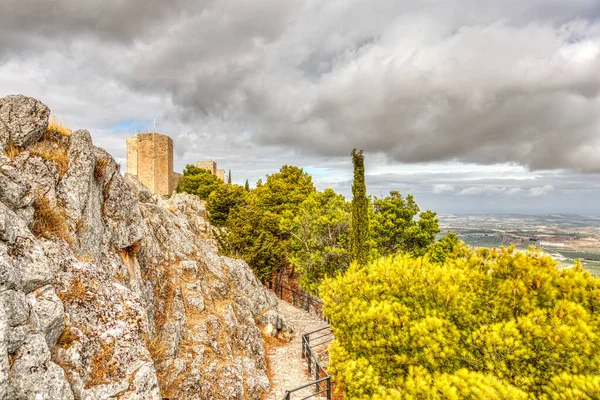 Guardia Jaen 15Th May 2022 View Castle Guardia Jaen — Stock Photo, Image