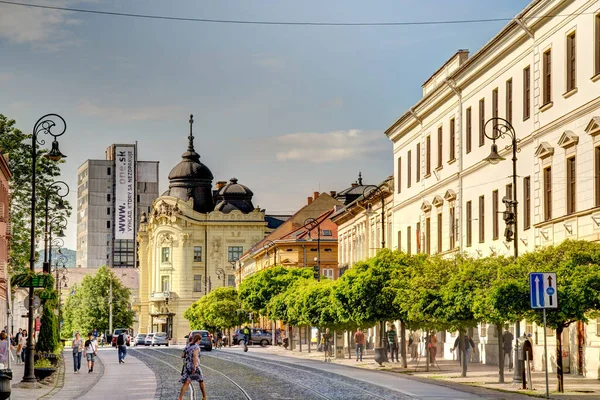 Kosice Slovakia May 2022 Historical Center Sunny Weather Hdr Image — Zdjęcie stockowe