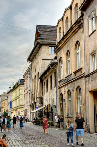 Krakow Poland August 2021 Old Town Cloudy Weather — ストック写真