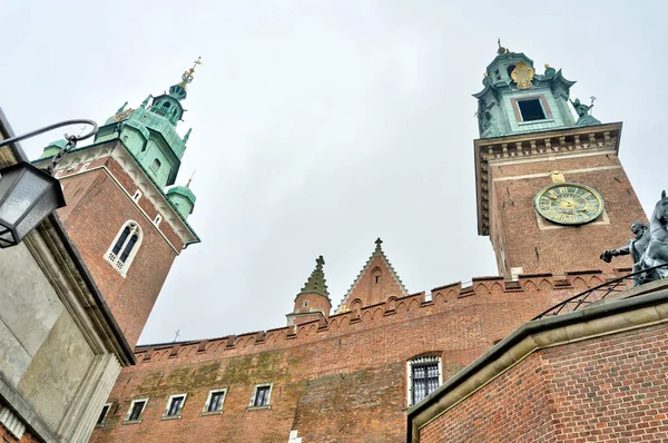 Krakow Poland August 2021 Old Town Cloudy Weather — Stok fotoğraf