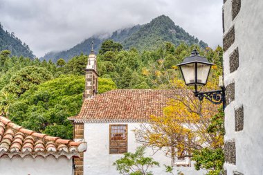 Los Llanos, La Palma, Spain - April 2021 : Historical center in sunny weather, HDR Image