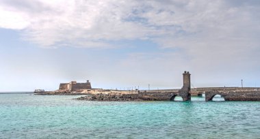 Arrecife, Spain - September 2020 : Historical city of Lanzarote Island, HDR Image