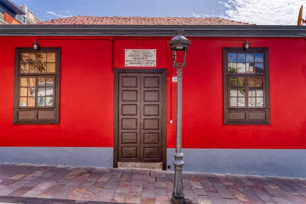 Los Llanos Palma Spain April 2021 Historical Center Sunny Weather — Stok fotoğraf