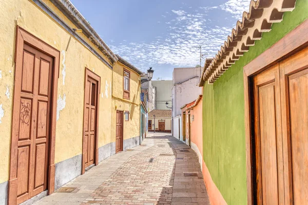 Tijarafe Spain April 2021 Historical Village Sunny Weather Hdr Image — Stockfoto
