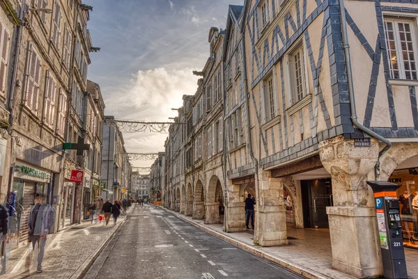 Rochelle France December 2020 Historical Center Sunny Weather — Foto de Stock