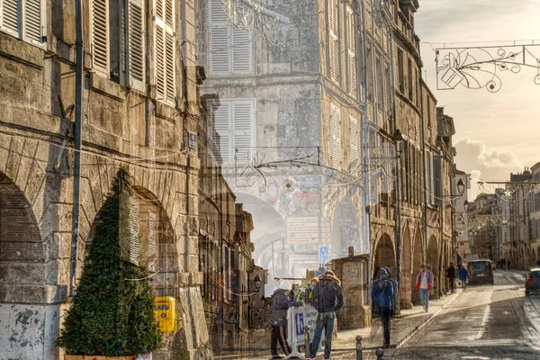 Rochelle France December 2020 Historical Center Sunny Weather — Stock Photo, Image