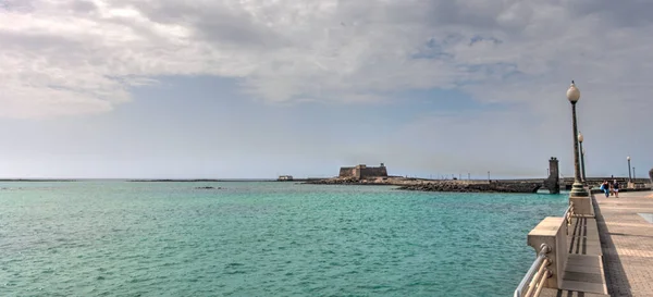 Arrecife Spain September 2020 Historical City Lanzarote Island Hdr Image — стокове фото