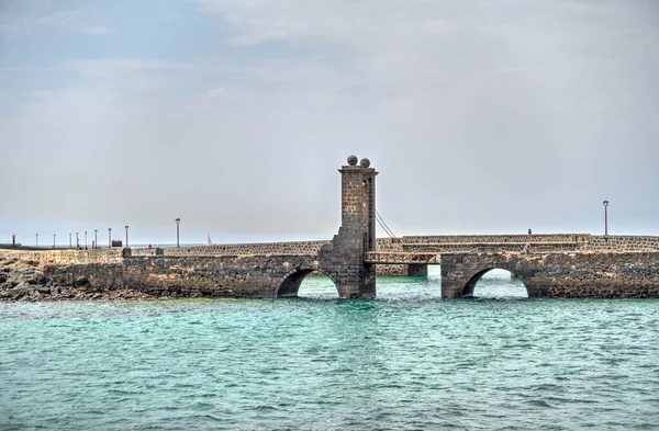 Arrecife Spain September 2020 Historical City Lanzarote Island Hdr Image — стокове фото