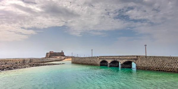 Arrecife Spain September 2020 Historical City Lanzarote Island Hdr Image — стокове фото