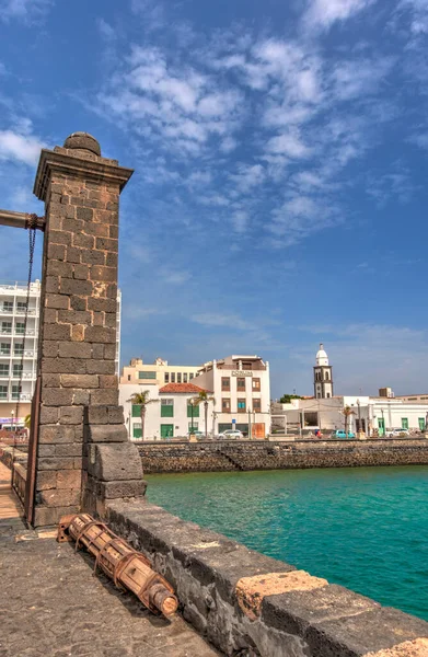 Arrecife Spain September 2020 Historical City Lanzarote Island Hdr Image — Stockfoto