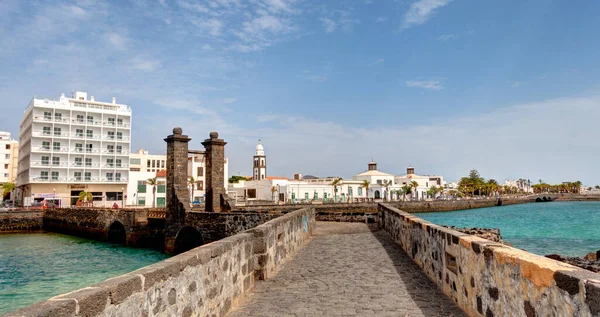 Arrecife Spain September 2020 Historical City Lanzarote Island Hdr Image — ストック写真